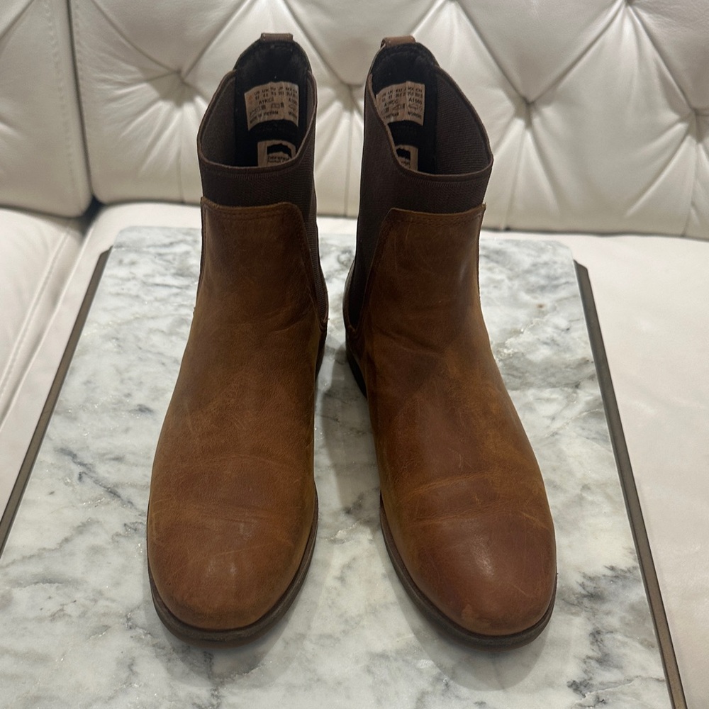 Timberland women's brown Leather Boots